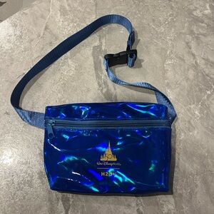 Walt Disney World 50th Anniversary H2O & blue iridescent Belt Bag